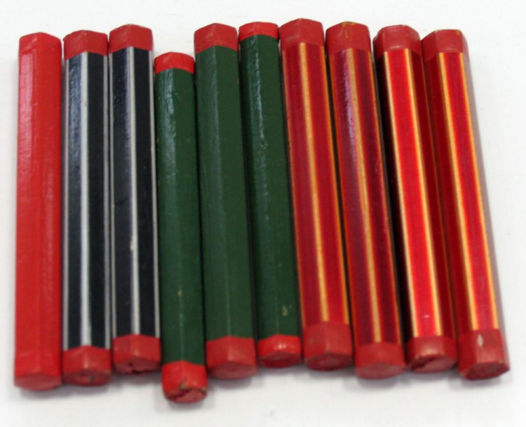 Счётные цветные деревянные палочки от 1 до 4, для детей с 1-1,5 лет.