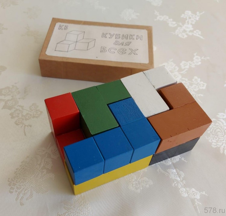 Кубики для всех – игра Б.П.Никитина.